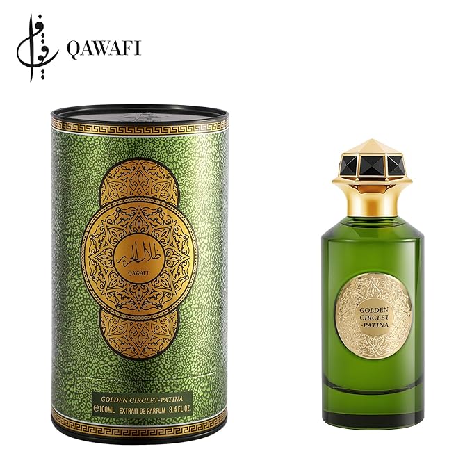Golden Circlet-Patina Long Lasting Perfume For Women & Men –Agarwood, Smoked, Warm And Spicy - Enjoy An All-Day Fragrance Experience, Spray 100 Ml | 3.4 Fl. Oz