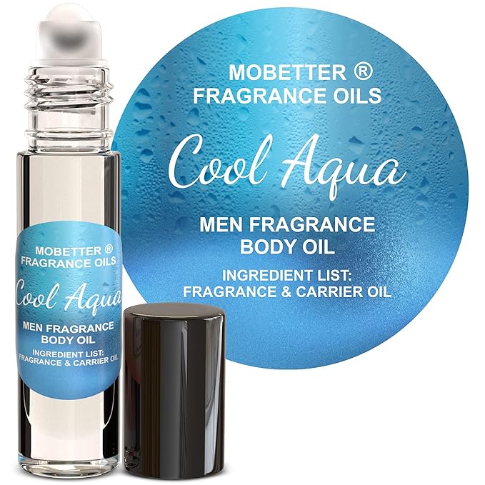 MOBETTER FRAGRANCE OILS Cool Aqua Men Fragrance Body Oil