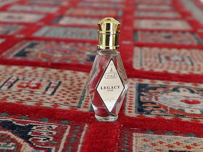 Maison d'Orient LEGACY GOLD 20 mL Perfume Roll On, Alcohol-Free, Arab Perfumes. AL RIYAD Fragrance Oil Roll On Perfume (Perfumes Arabes) - Vanilla Roll On Perfume