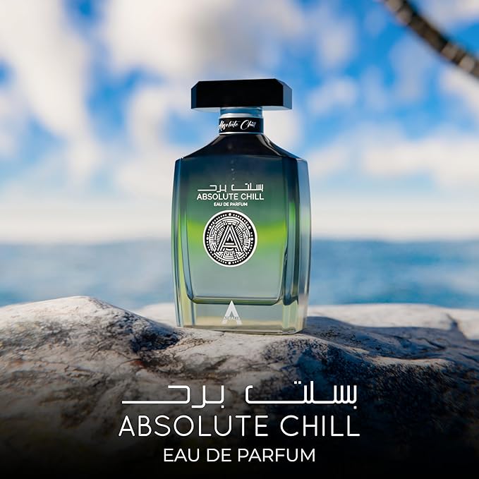 Absolute Chill 100ml EDP – Citrus Mint Perfume for Men & Women | Green Lemon, Mint, Orange, Blackcurrant | Summer Fresh Long-Lasting Fragrance