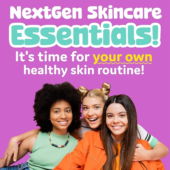 BeYoutiful Natural Hydrating Body Wash for Kids & Teens, Easter Basket Stuffers, Guava Passion Fruit Exfoliating Gel, Acne-Prone Sensitive Skin Care, 32 oz, Easter Gifts for Kids