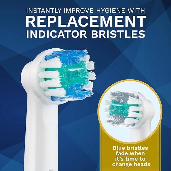 Replacement Toothbrush Heads Compatible with Oral B - 8 Pack Aster Toothbrush Head Compatible with Oral B Braun Electric Brush Heads Refill for 7000/Pro 1000/9600/ 5000/3000/8000