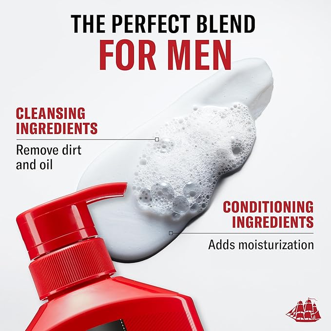 Old Spice Men's 2-in-1 Shampoo and Conditioner, Swagger, Cedarwood Lime Scent, Healthier, Fuller, Moisturized Looking Hair, Barbershop Quality, Remove Dirt & Oil, 21.9 Fl Oz