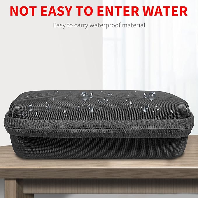 MEROM Hard Case Compatible with Meridian Grooming Shaver Electric Groin Body Trimmer and Accessories, Travel Storage Case for Trimmers, Case Only