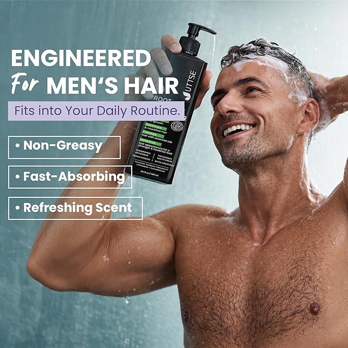 Root Activator Conditioner for Men: Deep Repair Treatment for Hair Growth and Thickening