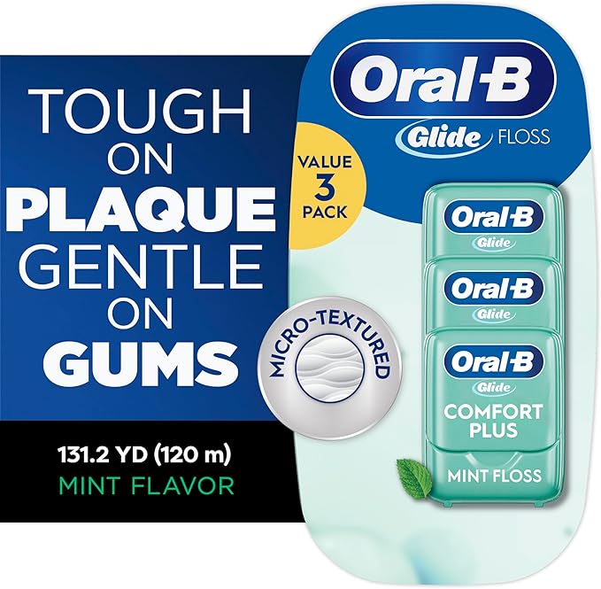 Oral-B Glide Floss Pro-Health 131.2 Yds Mint Value 3-Pack