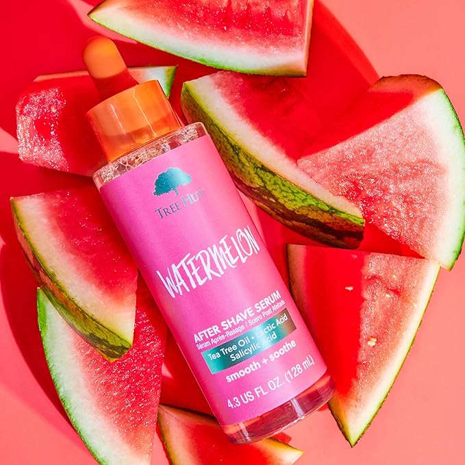 Tree Hut Watermelon After Shave Serum, Helps Keep Skin Smooth & Soothed After Shaving, Sensitive, 4.3 Fl Oz