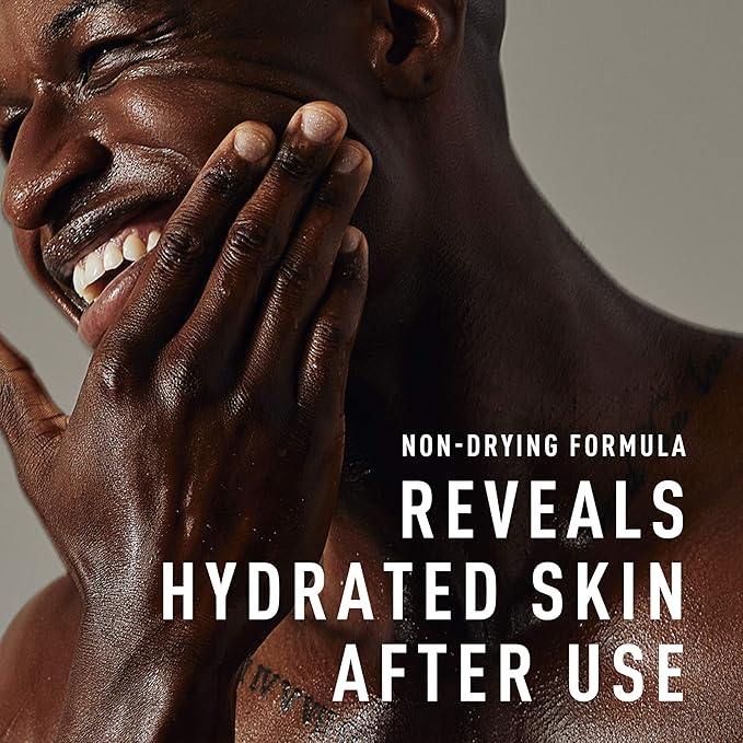 Bevel Exfoliating Body Wash for Men - Dark Cassis Scent with Charcoal and Argan Oil, 16 Oz (Packaging May Vary)