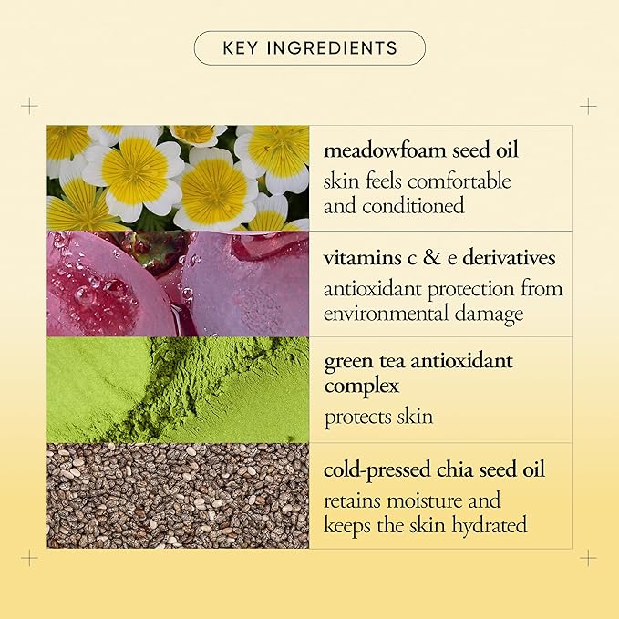 philosophy purity made simple pore ultra-light face moisturizer - with vitamins C & E, green tea, meadowfoam & chia seed oil - nourishing formula delivers 24-hour hydration - 4.7 fl oz
