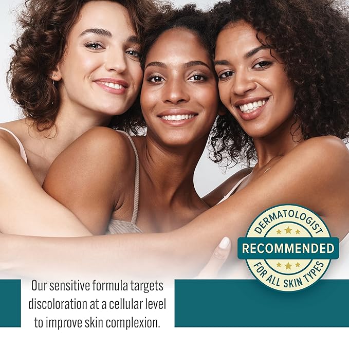 Porcelana Daytime Hydration Skin Brightening Cream For Face & Body [New Formula] - Fades Dark Spots & Evens Skin Tone - Moisturizer for Age Spots, Sun Spots, Acne Scars & Melasma (2 Pack)