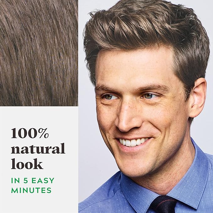 Just For Men Shampoo-In Color (Formerly Original Formula), Mens Hair Color with Keratin and Vitamin E for Stronger Hair - Light-Medium Brown, H-30, Pack of 1