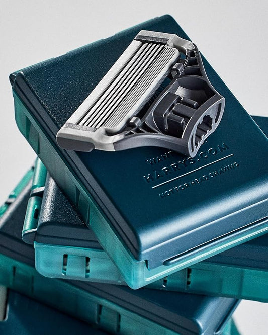 Harry's Original Razor Blades for Men - 14 Count - Premium Razor Blade Refill Cartridges - German Engineered