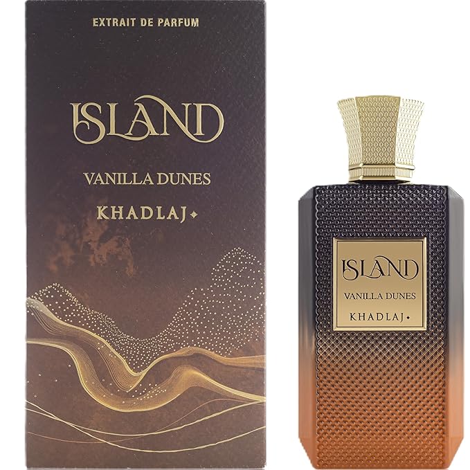 Khadlaj Island Vanilla Dunes Extrait De Parfum Spray, 3.4 Ounce (Unisex)