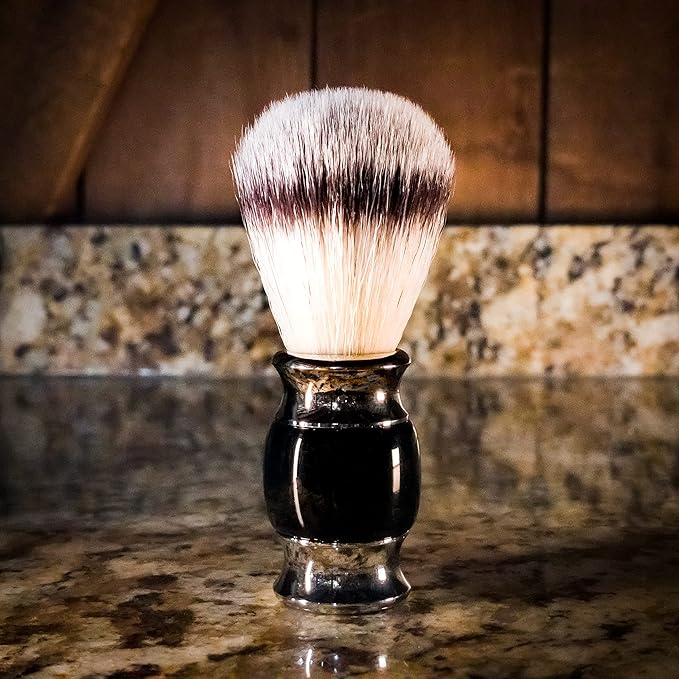 Union Razors S3 Shaving Brush with Chrome Handle