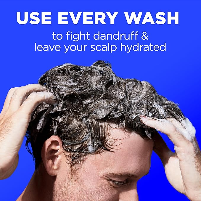 Head & Shoulders Mens Anti-Dandruff Shampoo and Conditioner with 1% Pyrithione Zinc, Old Spice Pure Sport Men's 2-in-1 Twin Pack, Shampoo for Men, 31.4 fl oz Each