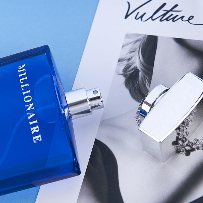 Perfume&Beauty Perfume Eau de Parfume for Men, 3.4 oz Spray Parfume for Men 100 ML- Blue Millionaire