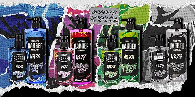 Barber Marmara Shaving Gel Series (500 ml, 78)