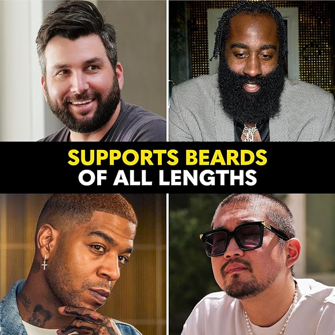 The Beard Club Biotin Vitamin Spray for Facial Hair Growth - Natural Formula for Fuller, Thicker Beard, Easy-to-Use, Nourishing & Soothing for All Beard Types & Skin