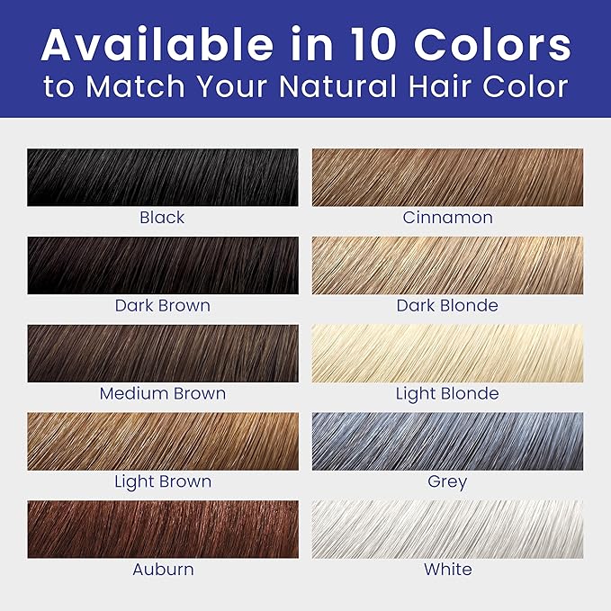 INFINITY Hair Fibers Dark Brown for Thinning Hair for Women & Men - 100% Undetectable Hair Building Fiber Powder - Conceal Hair Loss in 15 Seconds, 15g