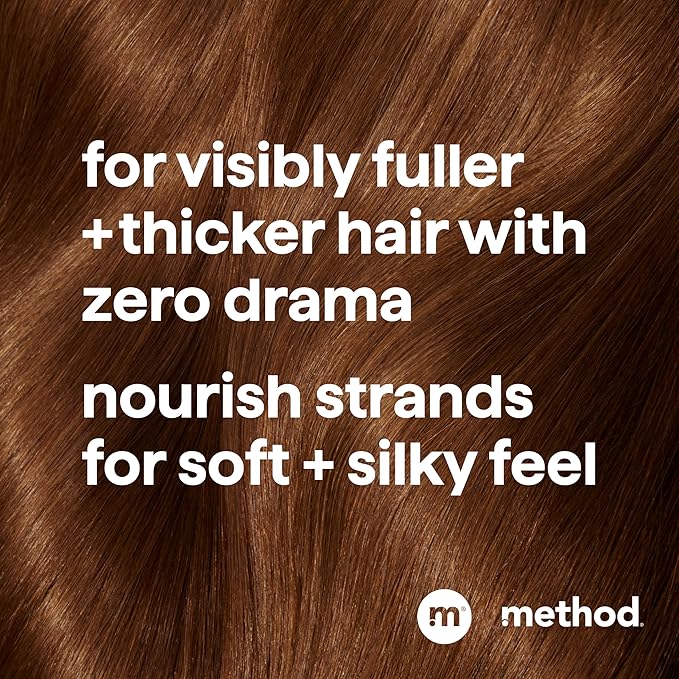 Method Volumizing Conditioner, Pure Peace – for Thicker, Fuller Looking Hair and Safe for Color-Treated Hair – Sulfate-Free, Paraben-Free and Cruelty-Free – 13.5 oz, Pack of 3