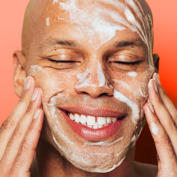 Bioré Men's Skincare Charcoal Face Wash, Deep Cleans Pores & Refreshes Skin, 6.77 Fl. Ounces