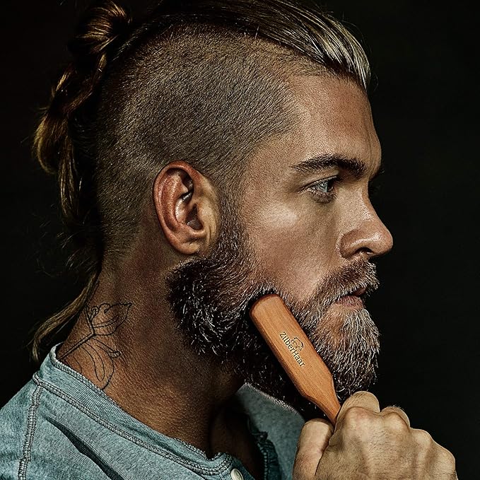 ZilberHaar Beard Oil + Beard Brush + Beard Comb bundle