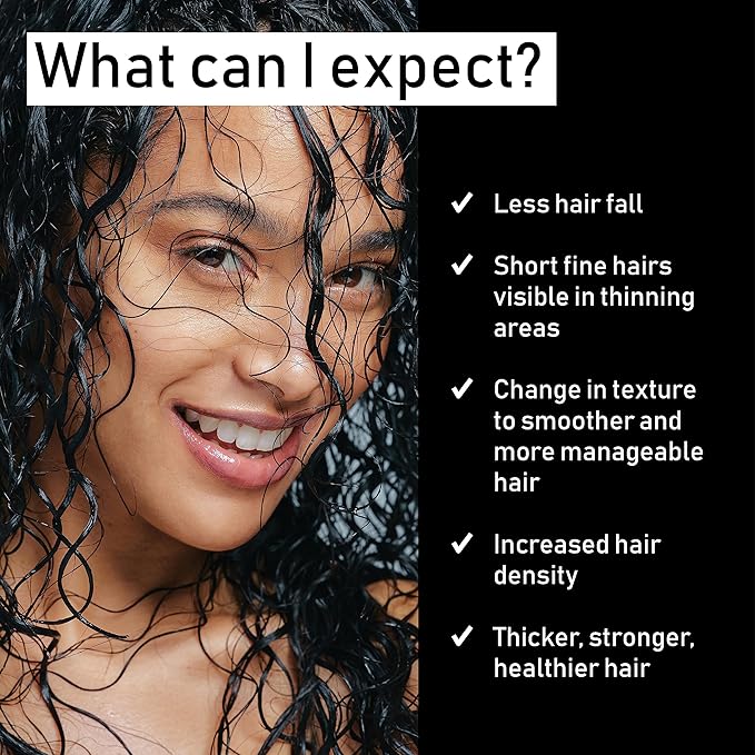 EVOLIS Reverse Thickening Shampoo for Fuller-Looking Hair - Keratin Treatment & Formula for Thinning Hair - Travel Size (2 fl oz)