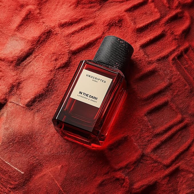 Unscripted In The Dark - Perfumes for Women and Men - Women and Men Cologne with Cardamom, Lavender, Vanilla, and Tonka Bean - Travel Size - 3.4 oz