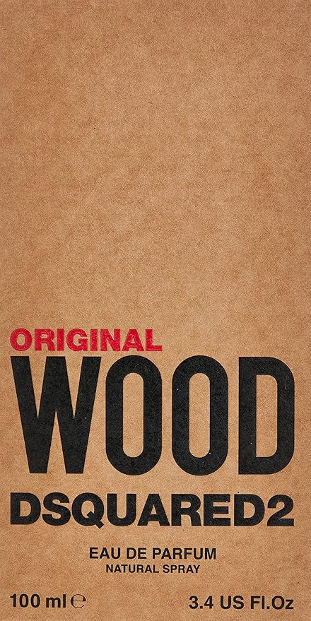 Dsquared2 Original Wood for Men Eau de Parfum Spray, 3.4 Ounce