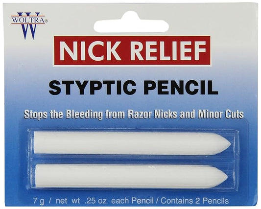Woltra Styptic Pencil Small, 0.25 Ounce (Pack of 6)