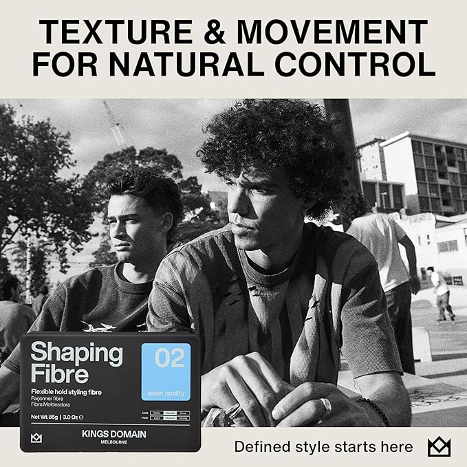 Shaping Fibre | Hair Paste for Men | Medium Hold Styling Paste | Adds Natural Movement & Texture