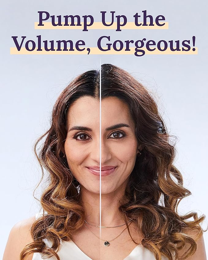Keranique Volumizing Shampoo for Hair Repair, Growth & Thinning Hair Support – Keratin, Biotin, Menthol & Niacinamide, Anti-Breakage, Lightweight Strengthening Formula 8 Oz - Keratin Amino Complex™