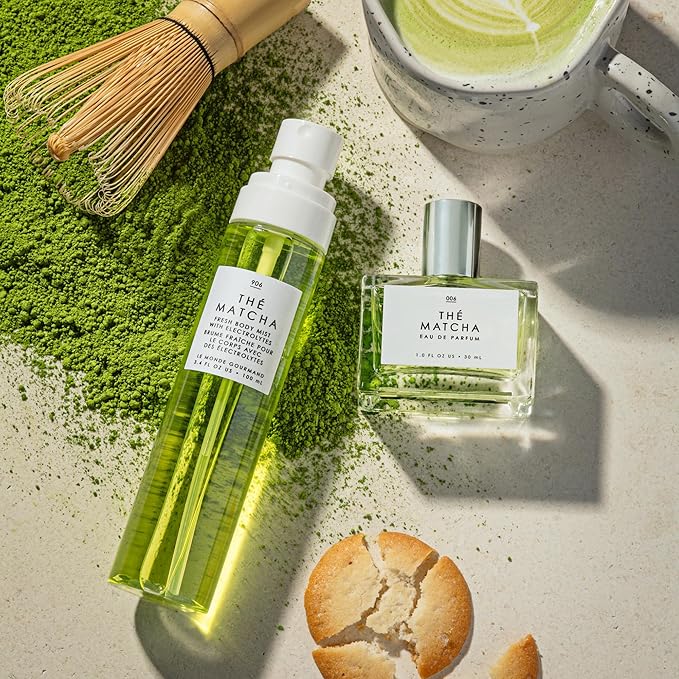 Le Monde Gourmand Thé Matcha Eau de Parfum - 1 fl oz (30 ml) - Green Tea, Floral, Amber Perfume Notes