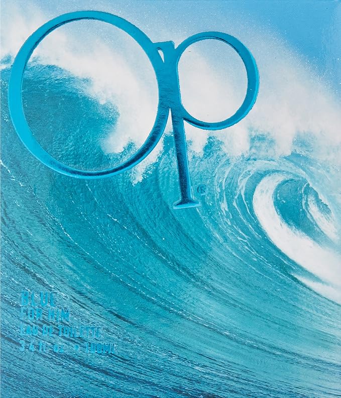 Ocean Pacific Blue for Him Eau De Toilette Spray, 3.4 Oz