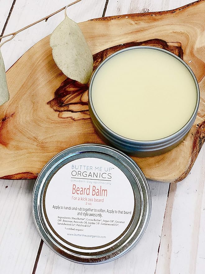 Organic Organic Beard Balm for Grooming/Butter Me Up Organics