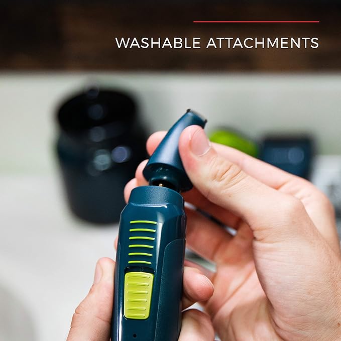 Remington Ultrastyle Rechargeable Total Grooming Kit, PG6111, Teal/Green