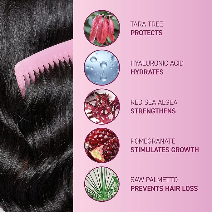 BosleyMD MendXtend Strengthening System with Saw Palmetto & Hyaluronic Acid â€“ Prevents Breakage and Promotes Growth for Longer, Thicker, Fuller Hair,1 Count(Pack of 3)