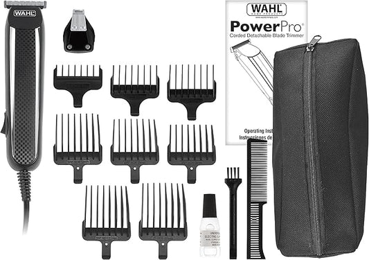 Wahl Edge Pro, Bump-Free Corded Beard Trimmer, Facial Hair Trimmer, Grooming Detailer for Men - for Edging Beards, Moustaches, Hair and Stubble, Model 3291