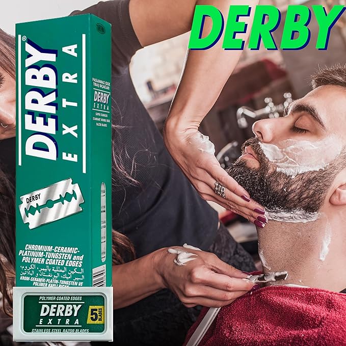 Derby Professional Doble Edge Razor Blades for straight razor (25)