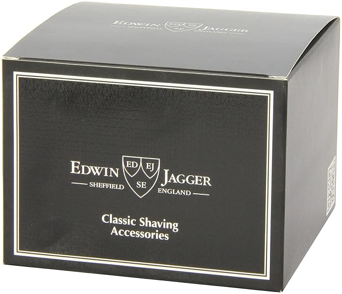 Edwin Jagger RN6 Contemporary Stainless Steel Classic Luxury Shaving Bowl for Shaving Cream or Shaving Soap for Men and Women