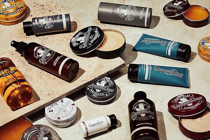 Dapper Dan Aftershave Balm, Helps to Soothe and Moisturise the Skin Post Shave, Use as Daily Moisturised, Eucalyptus and Menthol Fragrance, 3.38 fl oz