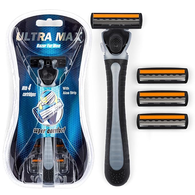 Wholesale Ultra Max Razor W-4 Cartriges For Men