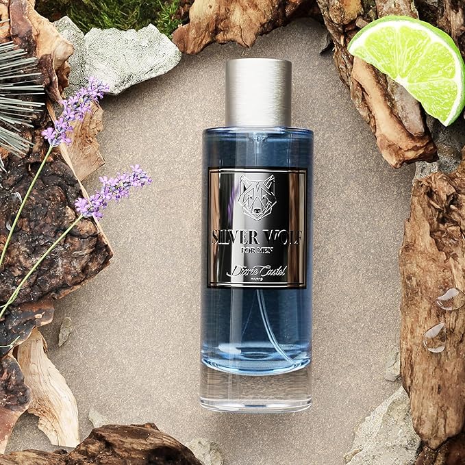 Silver Wolf - Woody Citrus Fragrance - Cologne for Men - Perfume for Men - Top Notes of Elemi, Bergamot, and Mandarin - 3.3 oz