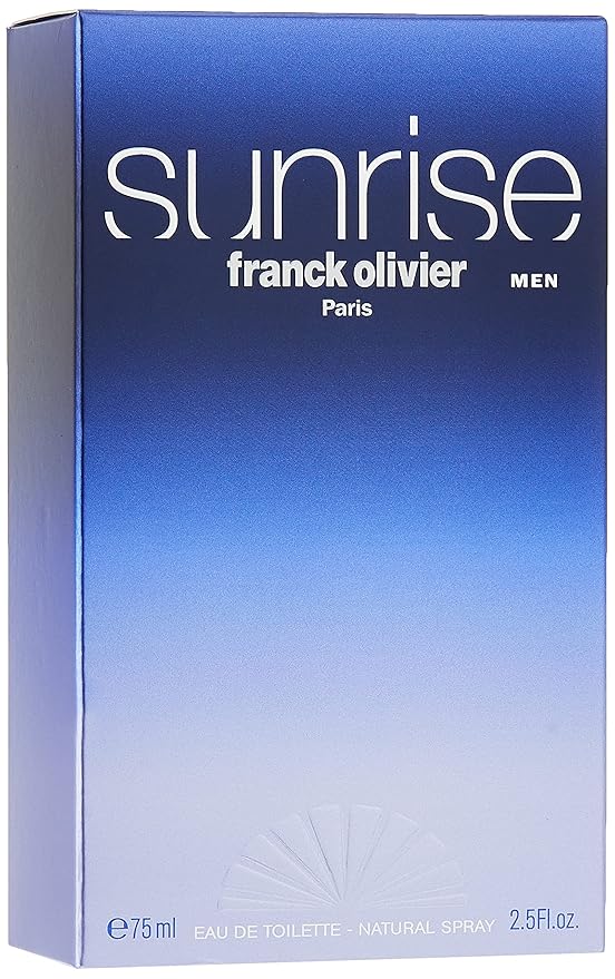 Franck Olivier Sunrise Eau de Toilette Spray for Men, 2.5 Ounce