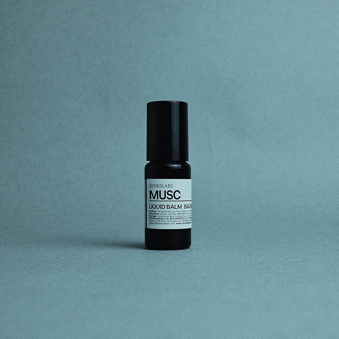 Musc Roll-On, Perfume, Alcohol Free, Olfactive Marker, Niche Scent, Unisex Perfume for Women and Men 10ml/.33 fl OZ