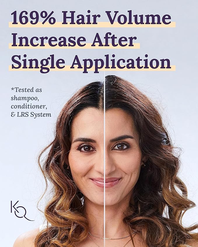 Keranique Volumizing Shampoo for Hair Repair, Growth & Thinning Hair Support – Keratin, Biotin, Menthol & Niacinamide, Anti-Breakage, Lightweight Strengthening Formula 3.4 Oz - Keratin Amino Complex™