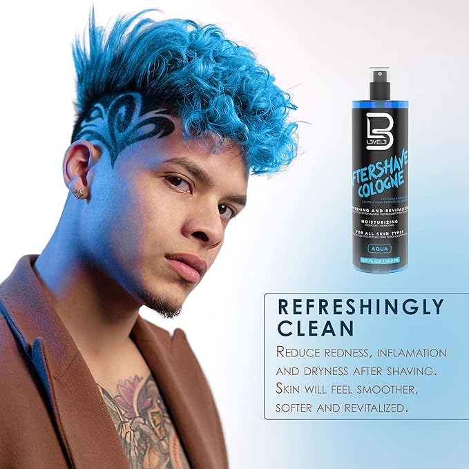 L3 - Level 3 Shaving Gel & Aftershave Kit - Calms Redness and Irritation - Hydrating and Refreshing for your Skin - Straight Razor Shave Gel - Non-Irritating - Refreshing Smell