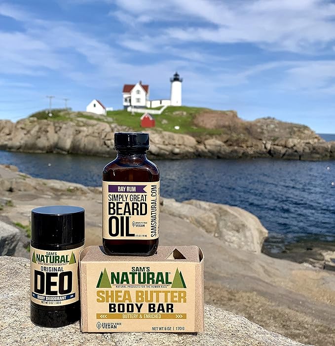 BAY RUM Scented - Holiday Gifts - Stocking Stuffers - Beard Conditioner - 3 Oz -Easy Applicator - Natural - Vegan and Cruelty Free - Gifts for Men with Beards
