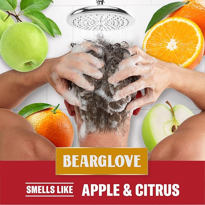 Old Spice Bearglove 2-in-1 Shampoo & Conditioner for Men, Healthier, Fuller, More Moisturized Looking Hair, 13.5 Fl Oz Each (Pack of 6)