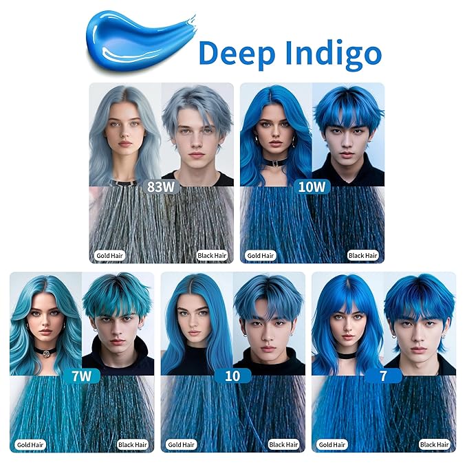 Temporary Hair Color - Washable Hair Wax for Men and Women, All-Day Hold Disposable Hair Wax for Party, Cosplay & Daily (Color #83W)